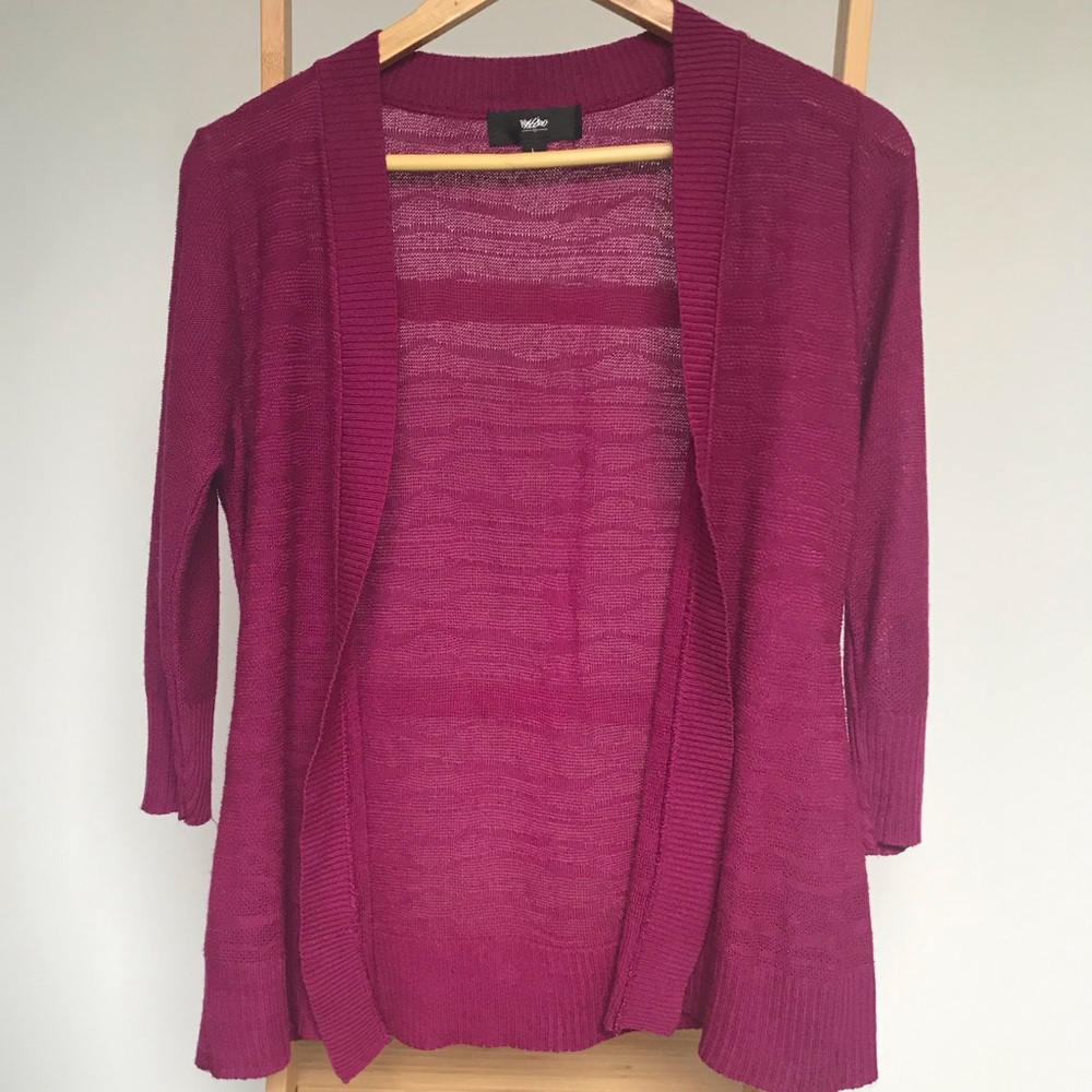 Mossimo Open Cardigan